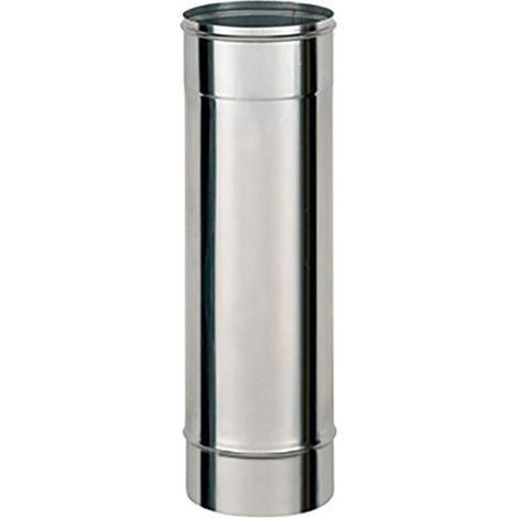 TI500 Conduit simple paroi pour bois fioul longueur 50 cm Ø150 - à l'unité (1/3)