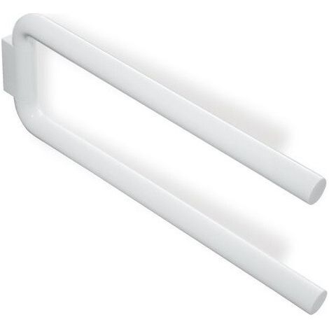 Toallero SERIE 477 2 brazos blanco