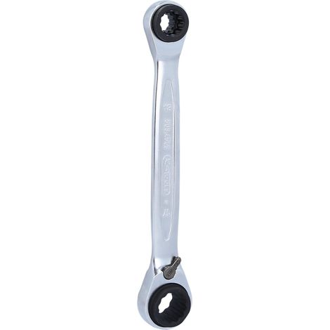 Kstools – Clé polygonale 10-19 mm – Acier chrome-vanadium – 72 dents – Profil de traction pour usage intensif