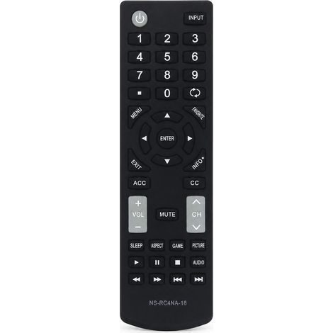 Telecomando TV compatibile con Insignia NS-RC4NA-18, senza configurazione (1/5)