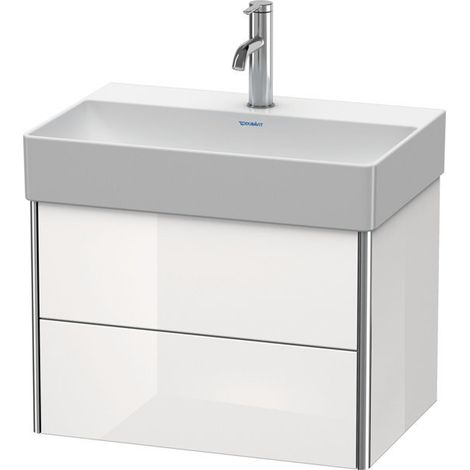 Duravit XSquare Meuble sous-lavabo Compact, suspendu, 2 tiroirs, (1/2)