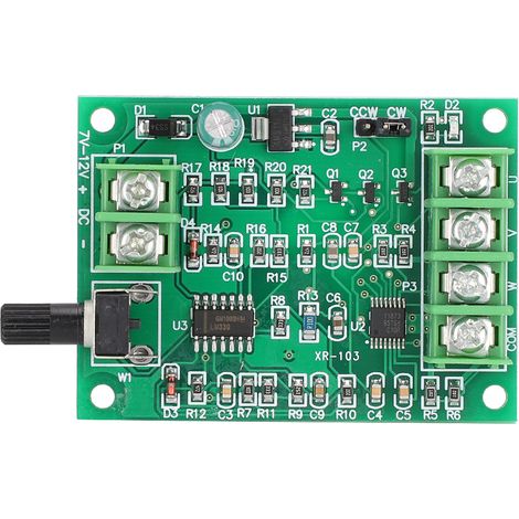 Contrôleur de Moteur Brushless DC pour Disque Dur et Lecteur Optique avec Régulation de Vitesse (1/5)