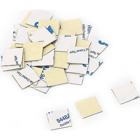 50 Stück doppelseitiges Wärmeleitklebeband (1414 mm) für Kühlkörper und CPU-Abdeckungen (1/4)
