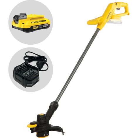 tagliabordi a batteria stanley fatmax 18v 2ah e caricabatteria
