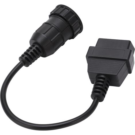 2pcs Adaptateur OBD2 14pin vers 16pin Câble Diagnostic Auto pour Mercedes-Benz Convertisseur Scanner Outil de Test (1/5)
