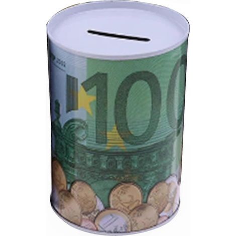 Elegante Spardose aus Metall – langlebige und sichere Aufbewahrungslösung für Geld (1/2)