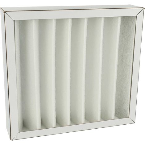 vhbw Filtro de aire G4 reemplaza Pluggit ADFG4F7-160 para ventilador, unidad de ventilación - Blanco