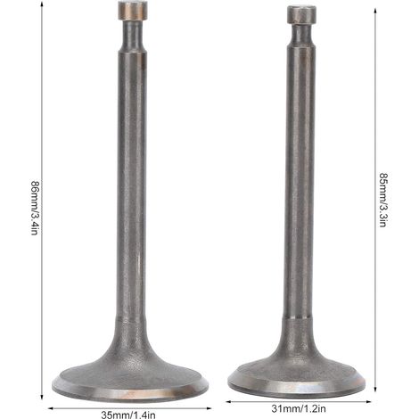 Soupape d'admission moteur essence – Ensemble soupapes admission et échappement – Accessoire groupe électrogène 190F/GX420 – Installation facile