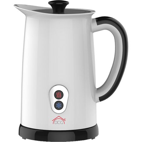 DCG Eltronic WK6289 Automatischer Milchaufschäumer und -wärmer Schwarz, Weiß