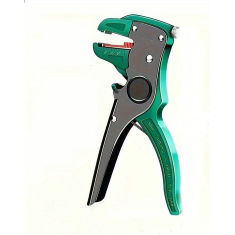 Pinza Spellafili Multifunzione 4-in-1 a Becco d'Anatra - Spellare, Avvolgere, Tagliare e Attorcigliare Fili - Senza Danni all'Anima - Attrezzo Automatico per Elettricisti (1/5)