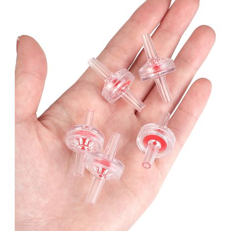 1 PC pompe à oxygène trachée clapet d'arrêt clapet anti-retour clapet anti-retour réservoir de poisson pompe d'oxygénation fournitures aquarium boîte accessoires (1/2)