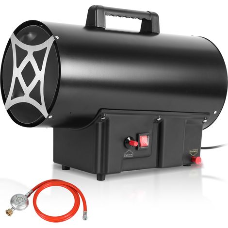 TolleTour Gasheizgebläse 30 kW für Flächen bis 450 m², Gasheizer für Garage Lager und Bau (1/5)