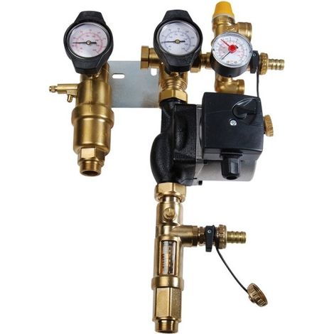 Groupe de régulation pour installation solaire pression maxi 10 bar - THERMADOR GTS