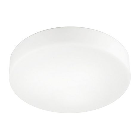 Binnie Applique Plafonnier Rond Verre Dépoli LED 13W 2700K IP20 30cm - Groupe Rossini - Lampe circulaire LED (1/5)