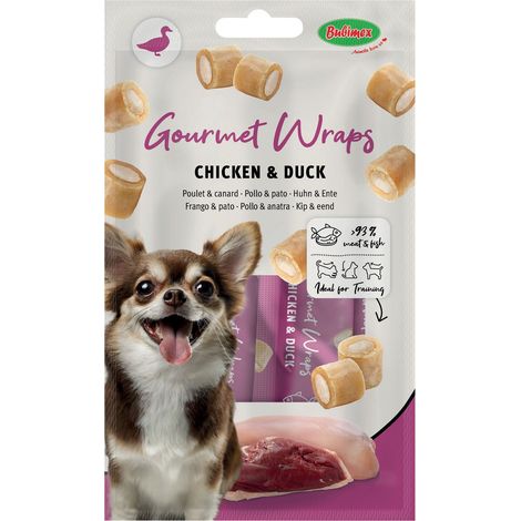 Gourmet Wraps chien poulet canard - 3 pièces
