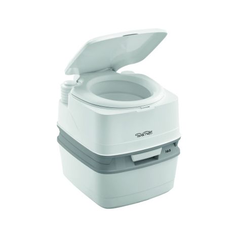 Toilette portable 21 litres – WC chimique pour camping-car – Dimensions 41.4 x 38.3 x 42.7 cm – Hauteur d'assise 40.8 cm – Thetford