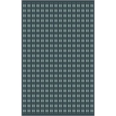 PROLOISIRS Tapis d’extérieur pour salon détente ou repas perle/graphite 240 x 150 cm