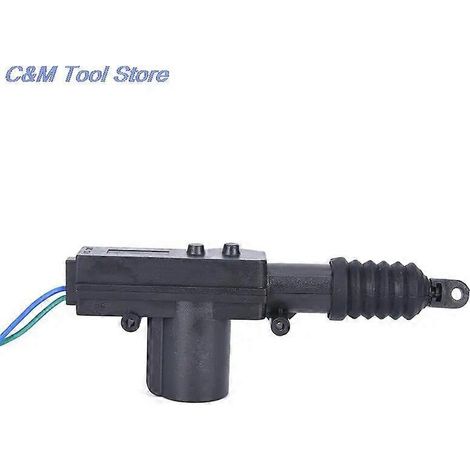 Sistema de alarma Actuador esclavo Solenoide Motor de cierre centralizado Accesorios para automóviles Herramientas de cierre centralizado Motor de puerta/apertura de 2 cables DC 12V (1/5)