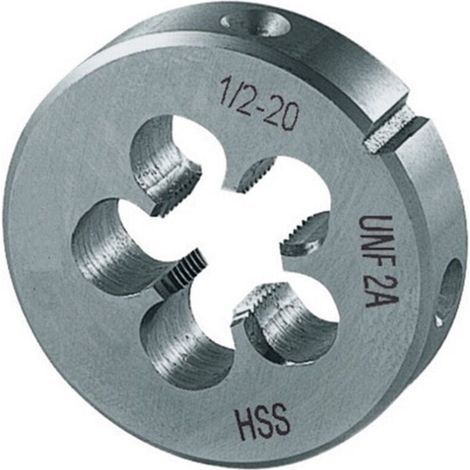 Filière, UNF, Filetage : UNF 1/2-20 pouces, Filets par 24 pouces, Ø extérieur x hauteur 30 x 11 mm (1/5)