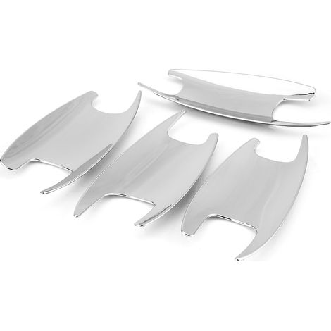 4Protège-seuil de porte voiture pour Mercedes Classe C W205, GLC X253, E W213 - Garniture anti-rayures, coques de protection noires, kit de 4 pièces (1/5)