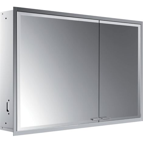 emco prestige 2 Lichtspiegelschrank, Unterputzmodell, 1015mm, (1/5)