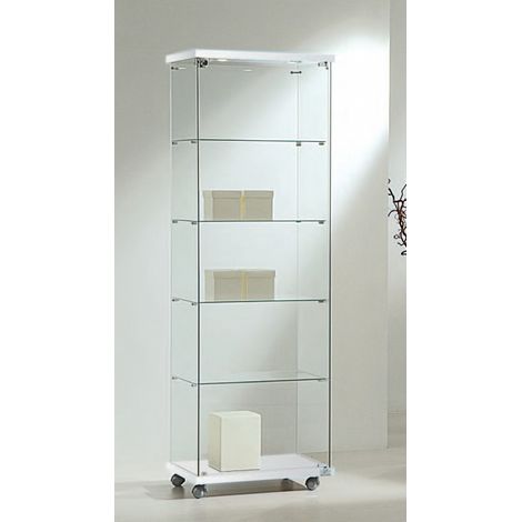 Vetrina Cristalli Temperati 60x40xh181cm LL OF618LE Made in Italy