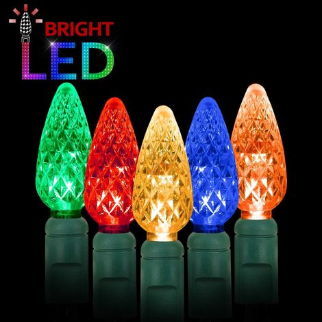 Guirnalda De Luces De Copos De Nieve - 5 M - 40 Led - Funciona Con Pilas - Impermeable - Para Exterior E Interior - 1 Unidad (1/5)