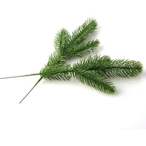 Künstliche Pflanzengirlande, künstliche Kiefernzweige, 50-teilige Girlande, Tischdekoration für Geburtstage und Hochzeiten (1/5)