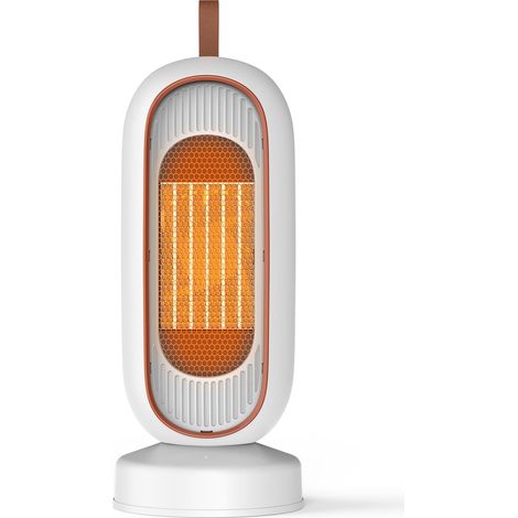 800/1300W Portable Electric Heater with PTC, 2 Heat Levels and Overheat Protection, Ideal for Living Room, Bedroom and Office (1/5)