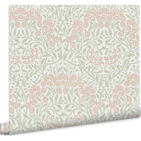 William Morris At Home Vliestapete Michaelmas Daisy Peony & Sage - 10mx52cm (1/5)