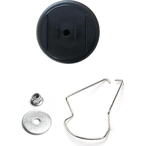 Kit De Couverture En Plastique Pour Tondeuse À Gazon Et Châssis De Débroussailleuse Offrant Une Résistance À L'Exposition Environnementale (Noir) (1/4)