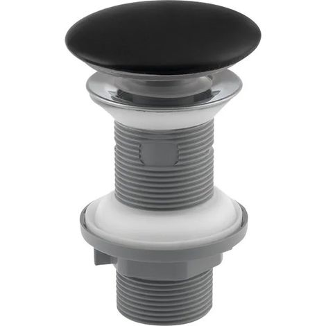 PILETTA CLICK-CLACK INFINITY SENZA TROPPOPIENO- Nero opaco- NYMO- pezzi 1