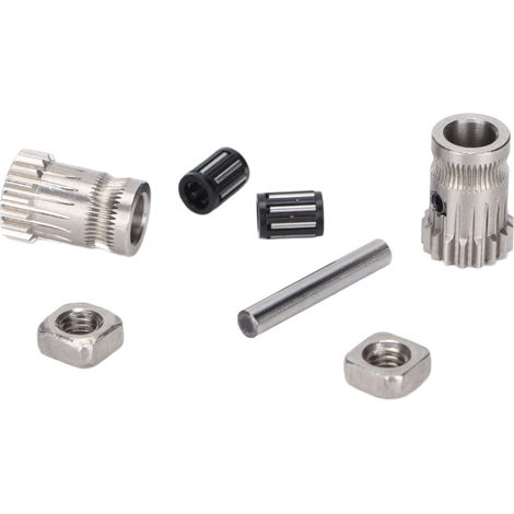 Extrusionsradsatz aus gehärtetem Stahl, Extruderantriebsteile, Zubehör für den Prusa i3 3D-Drucker (1/5)