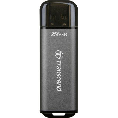 Transcend JetFlash 920 lecteur USB flash 256 Go USB Type-A 3.2 Gen 1 (3.1 Gen 1) Gris (1/4)