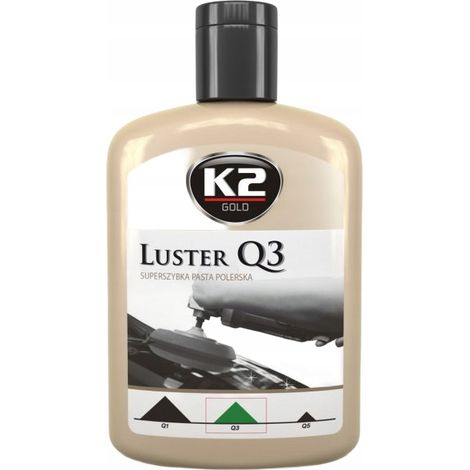 Pasta pulidora K2 luster Q3, botella de 250 g (1/5)