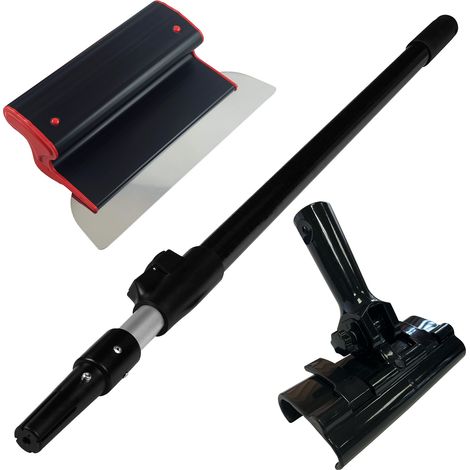 CONTOO SET Flächenspachtel 400mm + Adapter + Stiel 0,9-1,6m ERGOPLAST (1/4)