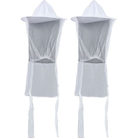 2pcs Beekeeper Protective Hat, Beekeeping Protective Hat with Breathable Mesh for Fishermen and Hunters (1/5)