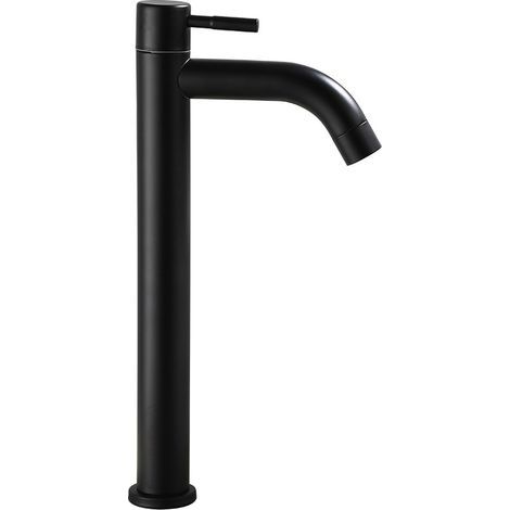 Robinet de salle de bain - Robinet de salle de bain - froid seul,noir (1/5)