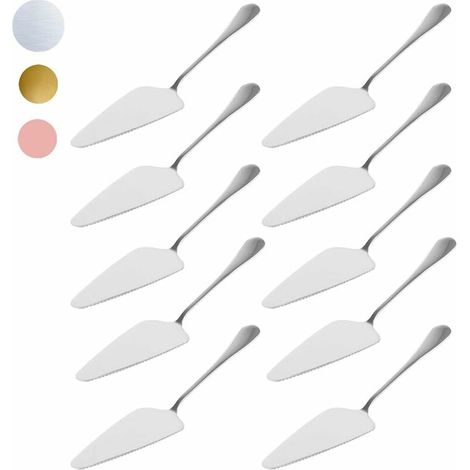 Cake Server 10pcs Stainless Steel Cake Slicer Wedding Cake Knife