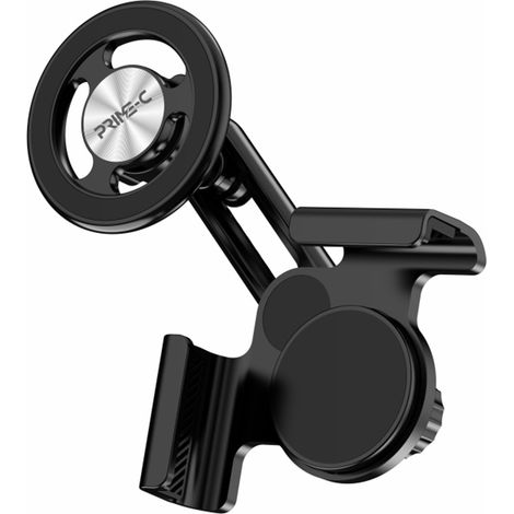 Support magnétique MagSafe pour téléphones à grand écran, rotation à 360 degrés, compact et pratique, idéal pour la voiture.