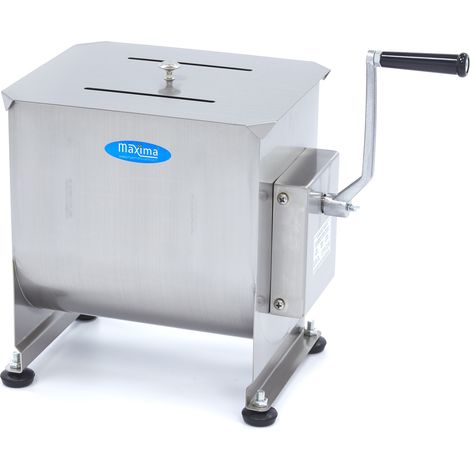 Mélangeur à Viande - 20 L - 16 kg Viande - Axle Unique - Manuel - Maxima