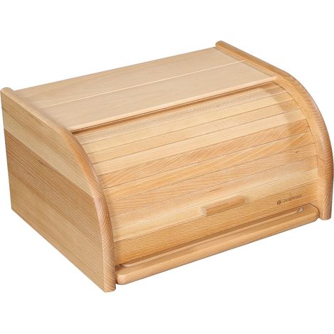 Scatola per il pane Zassenhaus con tagliere, in legno di faggio, 40 x 30 x 20 cm (1/3)