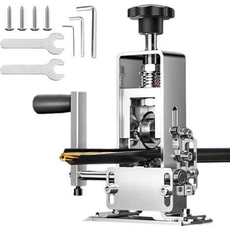 Denudeur Cable Fil Electrique Manuelle Automatique, 1-25 mm Machine a Denuder Le Cuivre, Pince a Denuder Electricien, Outil à Dénuder Les Déchets de Câbles pour le Recyclage Des Fils (1/5)