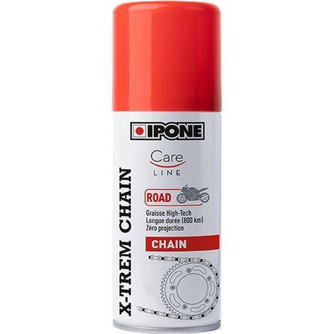 Spray per catena Ipone X-Trem Road 100ml Lunga durata Moto Strada