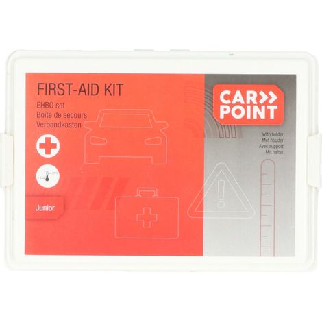 BOITE DE PREMIERS SECOURS 31 PIECES CARPOINT (1/5)