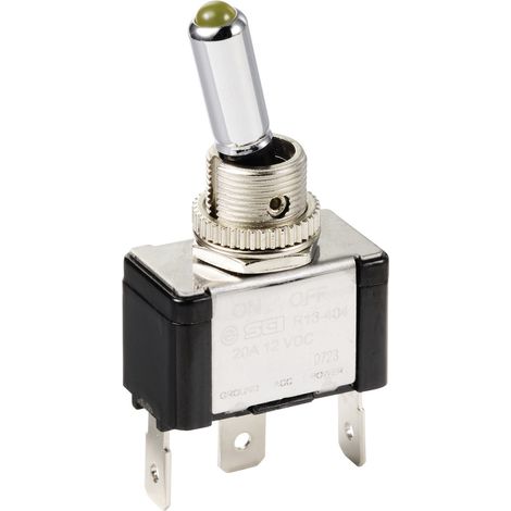 TRU COMPONENTS TC-11193836 Kippschalter 12 V/DC 20 A 1 x Aus/Ein rastend 1 St. (1/3)