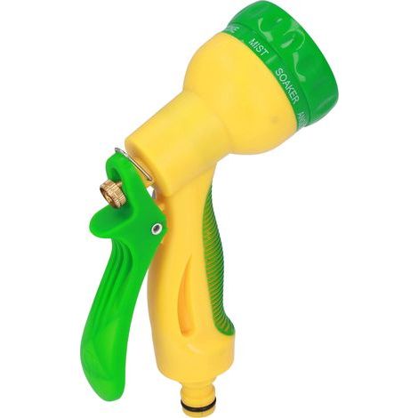 Pulvérisateur de buse de tuyau d'arrosage et pistolet de pulvérisation d'eau pour l'arrosage, le nettoyage, le lavage de la voiture, 8 modèles (1/5)