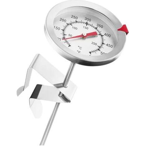 Termómetro para dulces, termómetro de cocina con esfera de lectura instantánea, termómetro para carne para cocinar dulces, horno de freír (1/4)