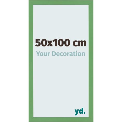 yd. - Cadre photo 50x100 - Vert - MDF - Bologna