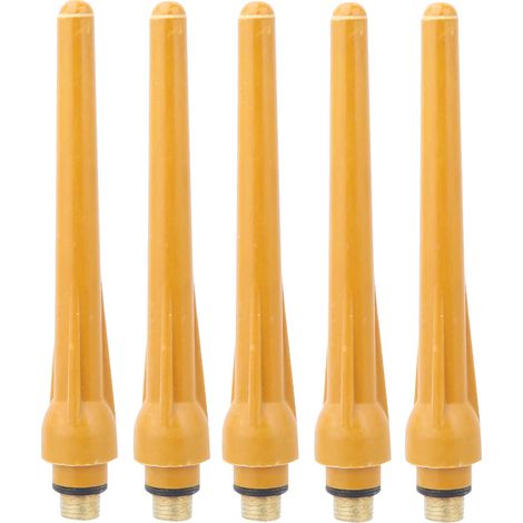 5 pièces QQ150 consommables de torche TIG, chapeaux arrière longs/courts, pièces de rechange (1/5)